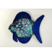 3-D Tropical Fish Kit - Purple
